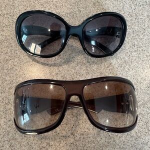 Vintage sunglasses by Prada & Gucci
Well-loved